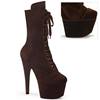 Pleaser - ADORE1045VEL Platform Boots, Pole dance shoes - Brown Product image